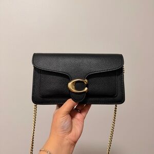 Coach Tabby Chain Clutch with Crossbody Strap